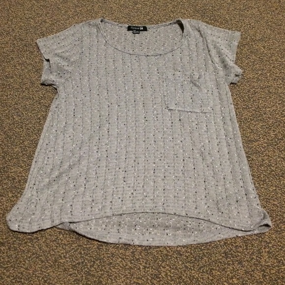Gray loose fit shirt