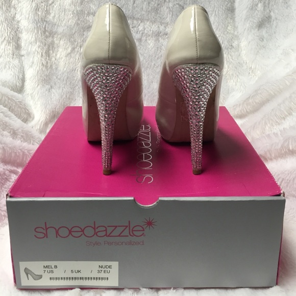 ***Sold*** Shoedazzle Mel B Heels Size 7 - Picture 2 of 4