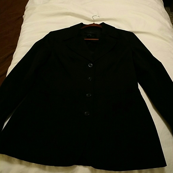 Black suit jacket