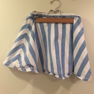 American Apparel Striped Circle Skirt