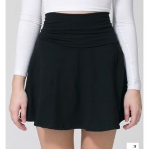 American Apparel Jersey High Waist Skirt