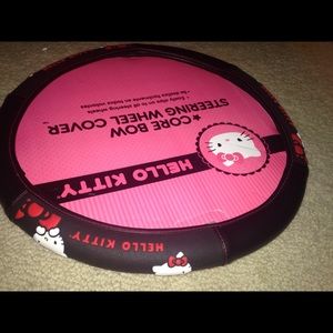 NWT Hello Kitty Steering Wheel Cover