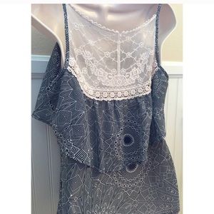 Pac Sun lace accented top by Kirra