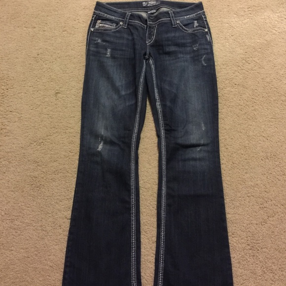 Silver jeans