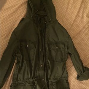 Olive green utility jacket :)