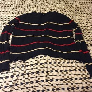 🎈Navy Striped Sweater