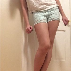 Floral printed shorts!