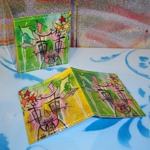 Fuzzy Logic Handmade Wallet