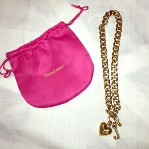 Juicy Couture necklace & bag