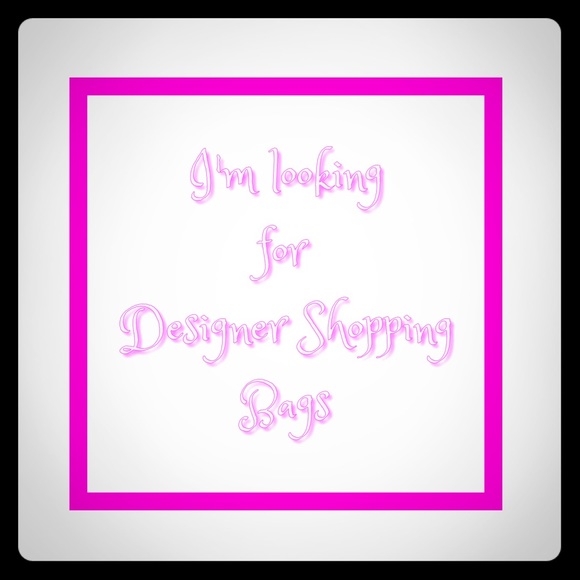 Looking for shopping bags !