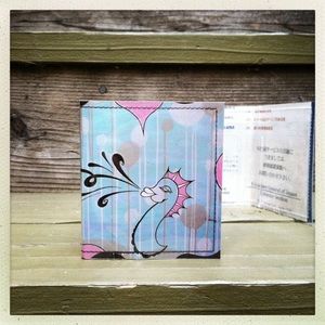 Sassy Seahorse Handmade Wallet