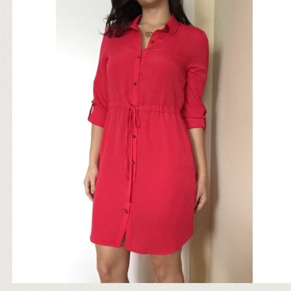 Maison Jules Silky Shirtdress