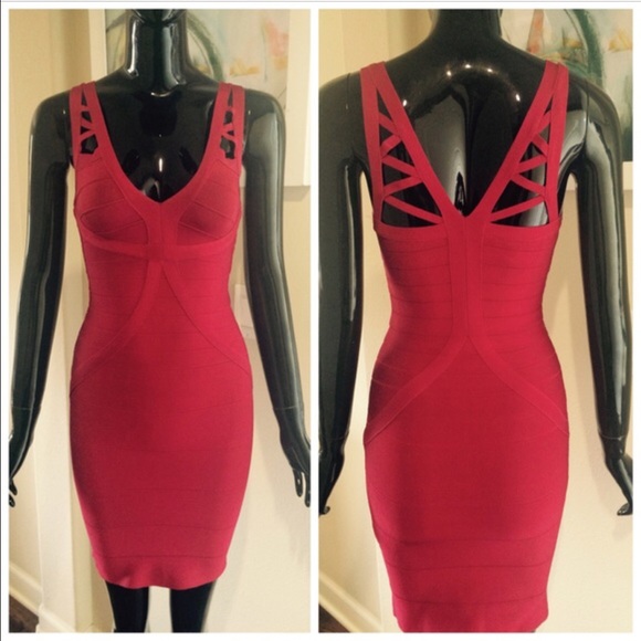 Bebe bandage dress