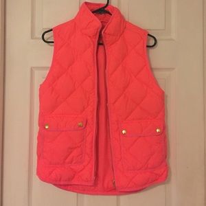 J Crew down vest XS