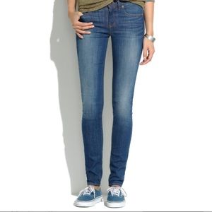 Madewell Skinny Skinny Jeans in Blue sky wash