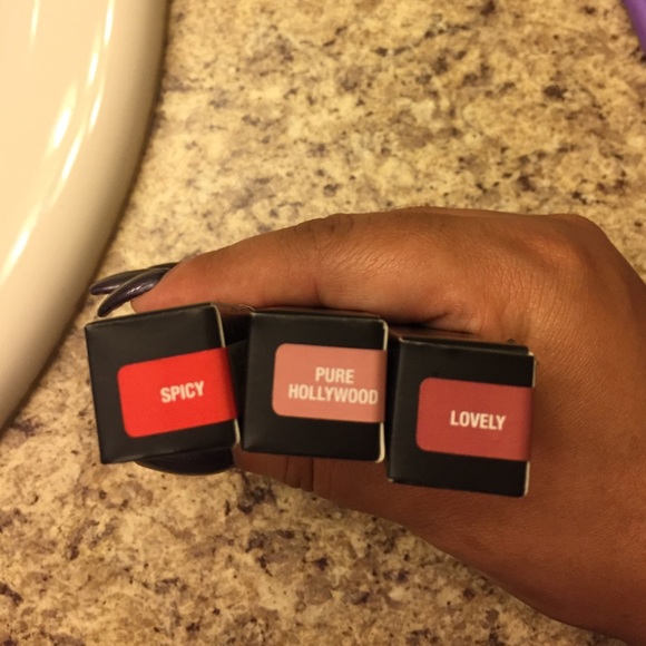 Three brand new ABH liquid lipsticks