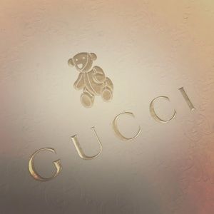 Set of 2 Gucci Baby Shoes box