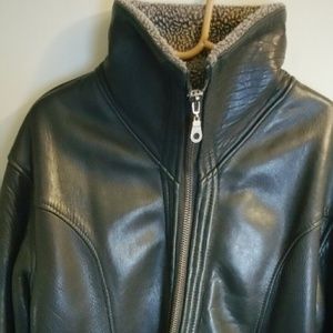 Shearling Leather coat