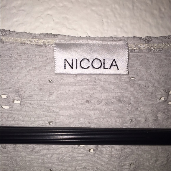 White lace crop top - Picture 2 of 2