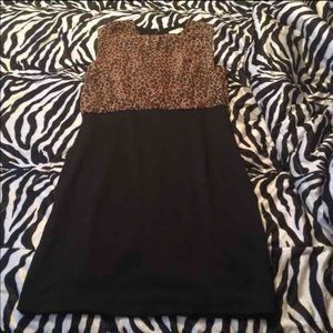 Cheetah Print Dress