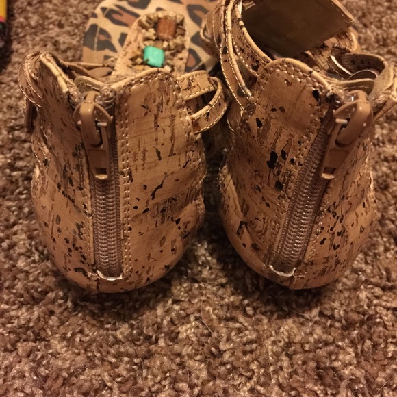 Animal print sandals - Picture 3 of 4