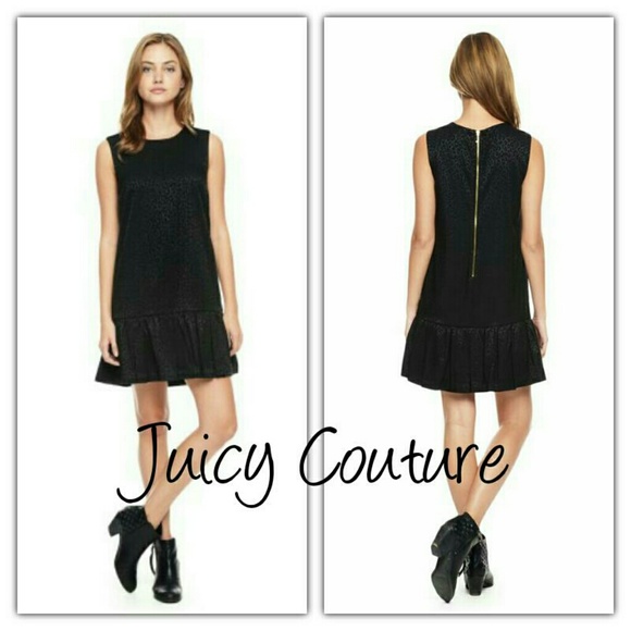 Juicy Couture Dresses & Skirts - JUICY COUTURE MINI LEOPARD JACQUARD DRESS