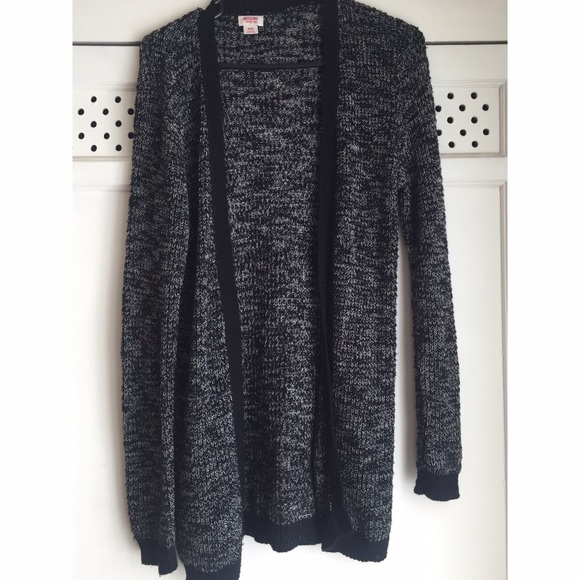 black and white cardigan MED from Target