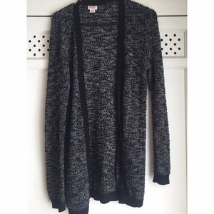 black and white cardigan MED from Target