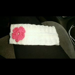 Handmade head band with or without flower any colo