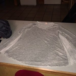 Lace edged long sleeve shirt 🎀