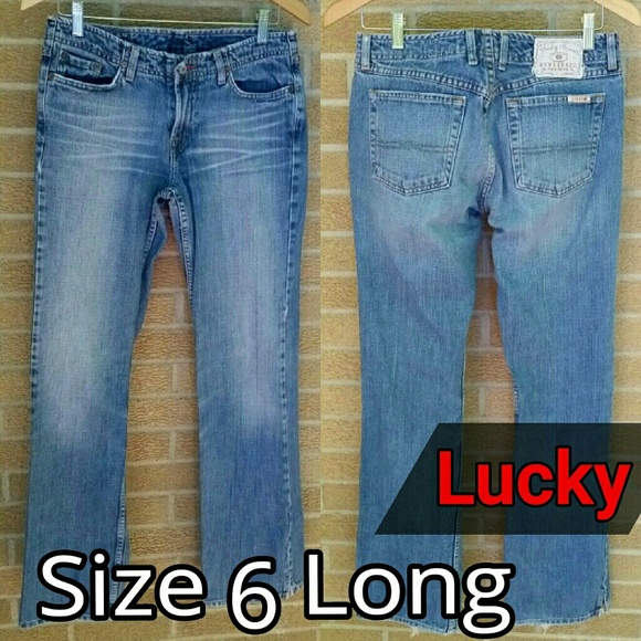 6 long jeans