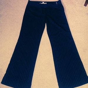 Black and White pinstripe pants