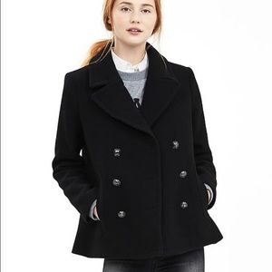 Banana Republic Sailor peacoat in Navy
