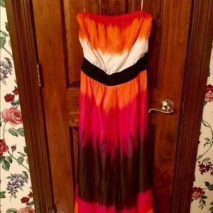 Express ombré maxi dress XS