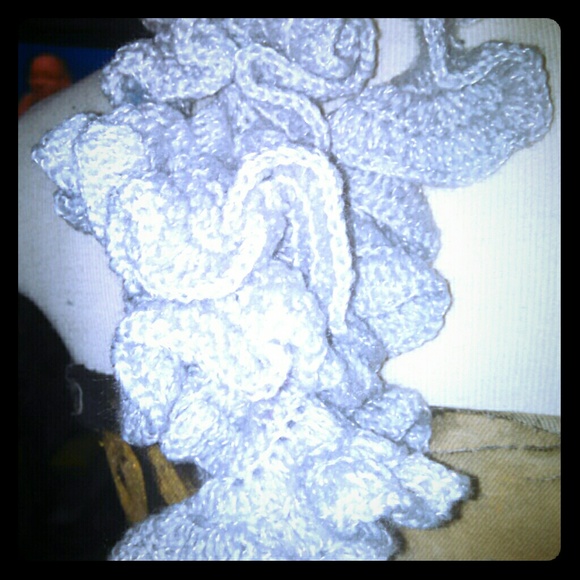 Award winning handmade ruffle scarf