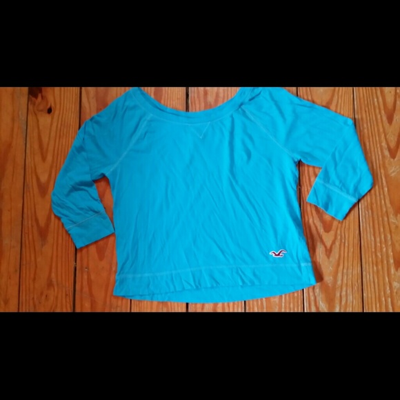 Hollister 3/4 Sleeve Top
