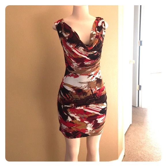 Windsor Mini Dress With Cut-out Panel in back
