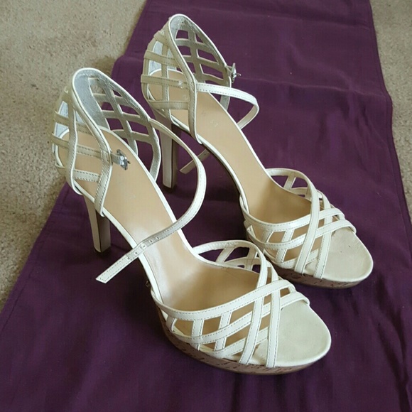 Nine West  Neutral Strap Sandals
