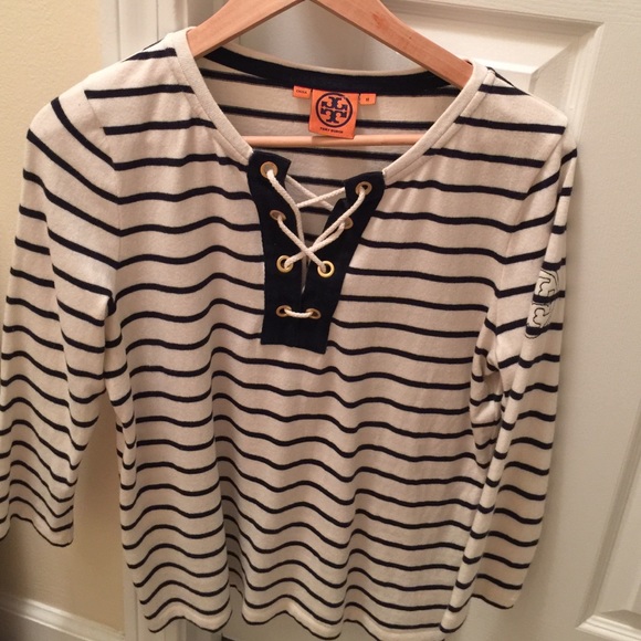 Tory Birch Women's Top 100% Cotton. Authentic