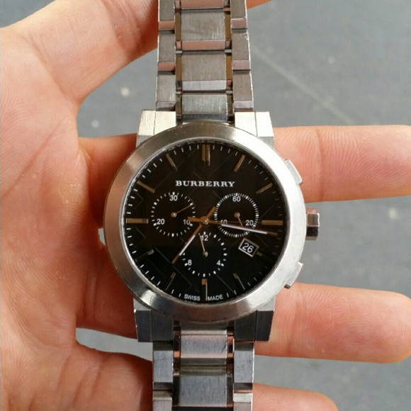 Burberry Men's Swiss Chronograph 42mm Stainless