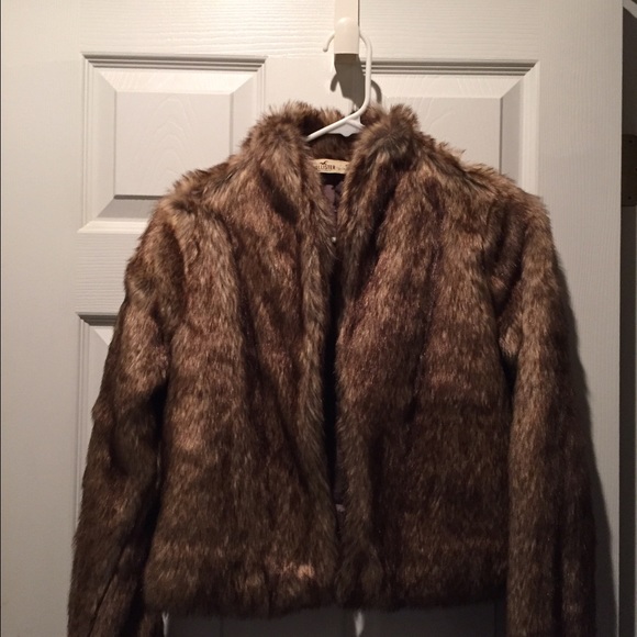 Fake fur jacket