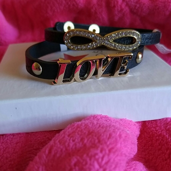 Jewelry - Nwt Infinite Love wrap bracelets