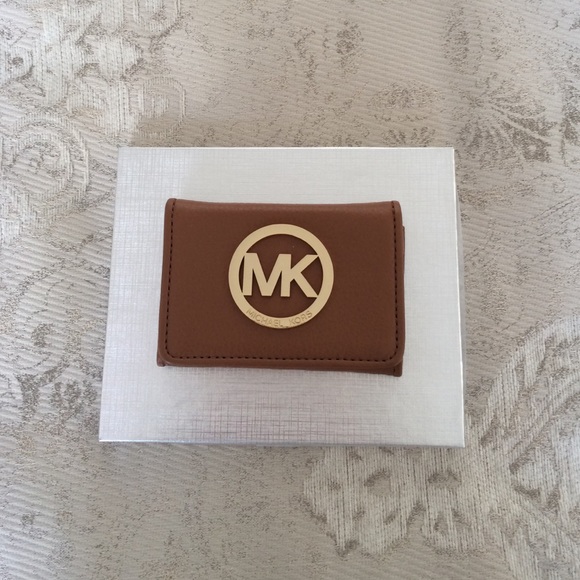 Michael Kors Accessories - Michael Kors Fulton Genuine Leather Card Case