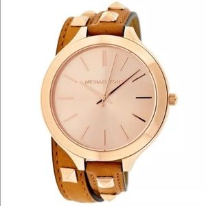 Michael Kors Mk2299 Women's Runway Mid‑Size Watch
