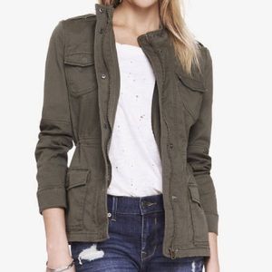 Express stretch military jacket