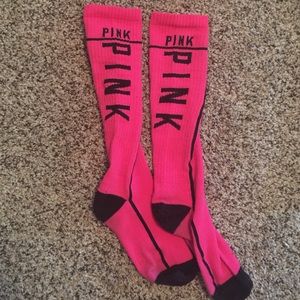 VS PINK knee highs
