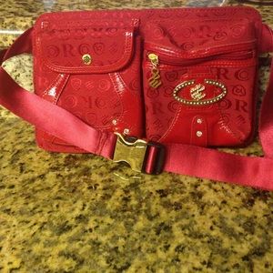 Red Fanny pack