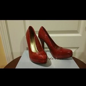 Red Lipstick Delicious Shoe Pumps, 7.5 Hot New