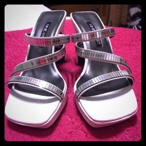 NINE WEST Dazzling backless heels! 👠