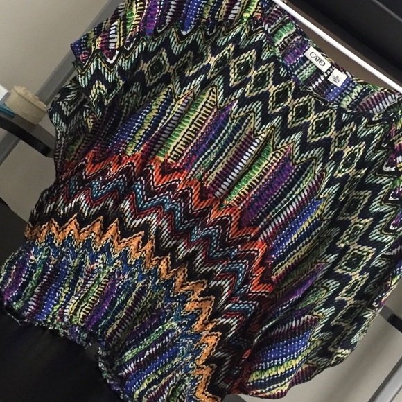 Cute colorful shirt!